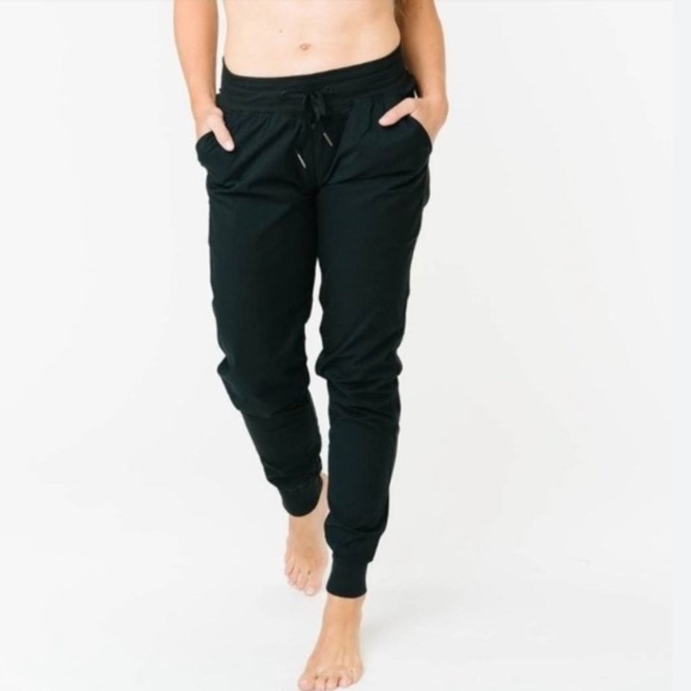 ZYIA Black Jogger Track Pants Womens medium